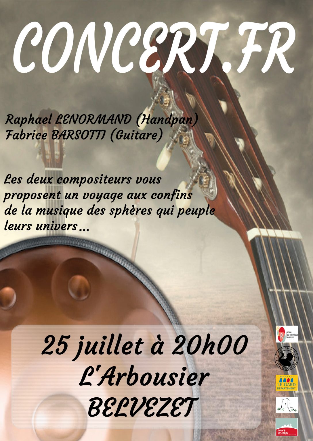 Concert 25 juillet - Arbousier Belvézet